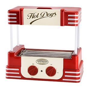 Electric Hot Dog Wiener Sausage Food Roller Griller Grill Party Cooker Machine