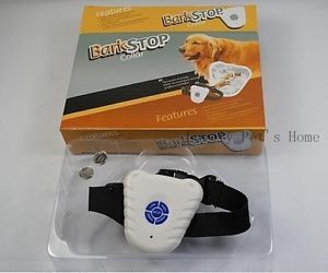 2pcs Waterproof Ultrasonic Anti Bark No Shock Dog Training Collar for Small Dog