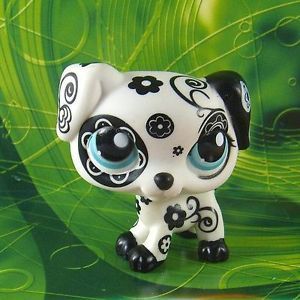 Littlest Pet Shop Collection Dog Child Girl Figure Cute Toy Loose RARE LPS71T