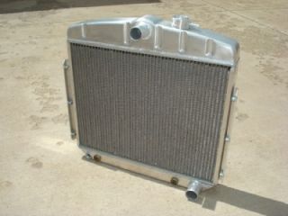 1957 Chevy "Griffin 6 557AG AAX" Aluminum Radiator 6 Six Cylinder Position