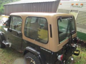 Jeep Wrangler YJ Hard Top and Doors