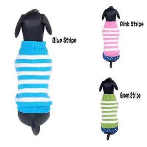 DS1231L1 Cheap New 3 Color Dog Sweater Pet Sweater for Small Dogs Sz XS s M L XL