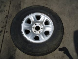 04 05 06 07 Nissan Titan Spare Wheel Tire P245 75 17 560 62436 17x7 5 Steel