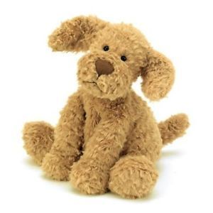 Jellycat Fuddlewuddle Brown Puppy Dog Stuffed Animal Plush Toy