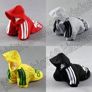 For Small Dogs New Hoodie Sweater T Shirt Pet Puppy Dog Cat Coat Clothes