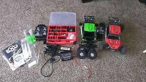 Axial Exo 1 10 Electric 4WD Terra Buggy Full Kit 2 Cars Radio Battery Charger
