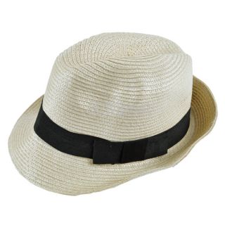 Korean Lady Fashion Summer Essential Straw Hat Bow Hat Beach 4Colors