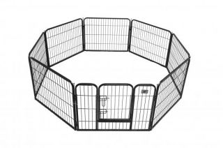 New 8 Panel Heavy Duty Pet Playpen Dog Exercise Pen Cat Fence