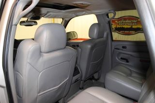 2004 Chevy Tahoe Z71 4x4 Sunroof Heated Leather Quad Buckets 3rd Row Seats Tan