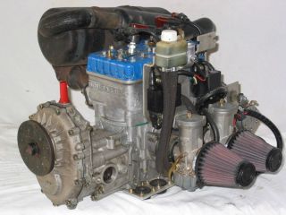 66 HP Rotax 582 Blue Head Engine Nice Strong Running Motor