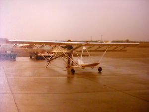Ultralight Airplane Aluminum Solo Germany Engine Vintage Crafted 32 ft Wing Span