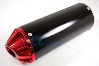 Black Red Muffler Pipe Exhaust XR50 CRF50 CRF SDG 107 9 EX16