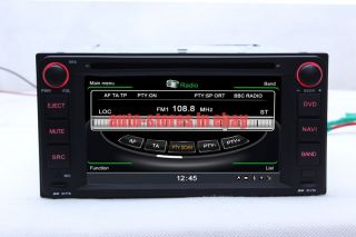 In Dash Car DVD Player GPS Navigation Radio Stereo iPod Touch Screen for Toyota