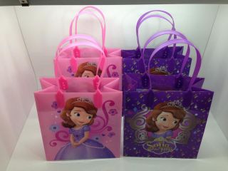 12ps Disney Princess Sofia The First Loot Goody Bags Party Favors Candy Bags Lot