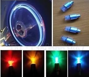 Colorful Car Bike Bicycle Tire Wheel Valve LED Light