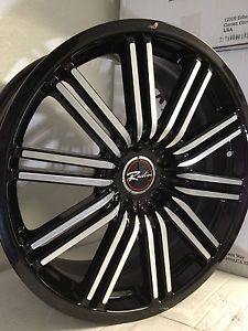 18 inch Raceline Bremtech Black Wheels Rims Ford Explorer Mustang Ranger 5x4 5