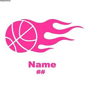 Pink Flame Decals