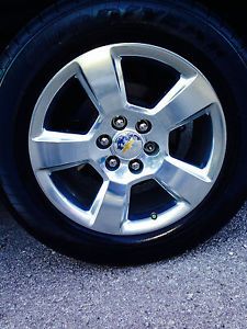 2014 GM Chevy Silverado Texas Edition Wheels Rims Goodyear Tires Tahoe 20's 2013