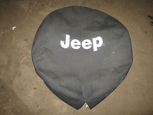 Jeep Wrangler YJ CJ TJ Spare Tire Cover with Jeep Logo 0468