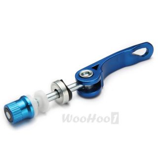 Road Bike Bicycle Seat Post Quick Release Binder Clamp Bolt Blue
