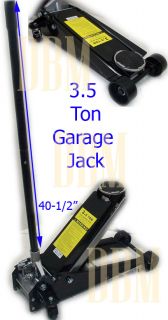 3 5 Ton Low Profile Floor Jack Lift 3 3 4" to 23" Garage Car Truck 7000 lbs Cap