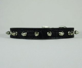 6 Colors Studded PU Leather Spiked Nice Puppy Dog Collar Hot Selling
