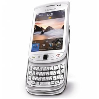 Blackberry Torch 9800 GSM Smartphone White Unlocked New 607376075498