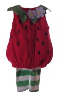 Old Navy Baby Girls Infant Strawberry Halloween Costume Hat 6 12 Months New