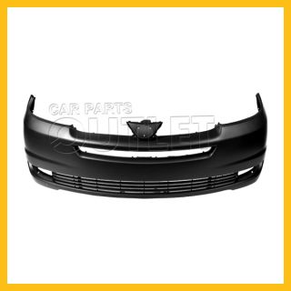04 05 Toyota Sienna Front Bumper Cover Primed Capa Certified Wo Park Radar Holes