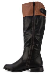 New Womens Black Tan Brown Casual Ladies Knee High Long Riding Boots Size 3 8 UK