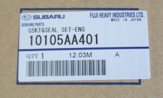 Genuine Subaru Engine Gasket Kit '98 Impreza RS 97 '99 Legacy '98 Forester EJ25D