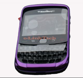 Blackberry 9300 Curve Purple Housing Case Cover Fascia