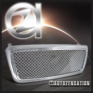 04 08 Ford F150 Pickup Chrome Hood Mesh Grill Honeycomb Grille