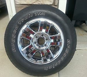 Ford F150 Chrome Wheels and Tires 18"