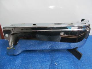 2009 2010 2011 2012 Ford F150 Right Rear Bumper End Chrome with Out Sensor Hole