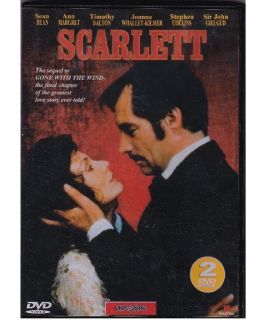 Scarlett Gone with The Wind 2 Timothy Dalton SEALED Double DVD