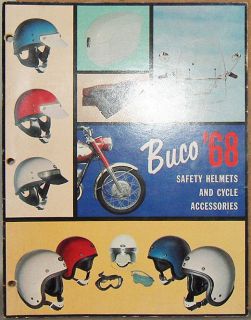 1968 Buco Motorcycle Accessories Catalog Leather Jackets