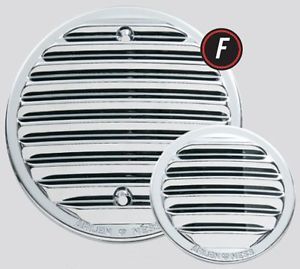 Polaris Victory Motorcycle Ness Chrome Finned Engine Covers