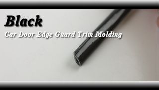 7 Feet Black Door Edge Guard Protection Trim Molding Stripe for Chevy Chevrolet