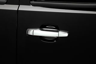 Chrome Door Handle Covers Ford F150 4 Door with Key Pad 2004 2012 Putco 401012