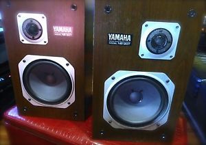 Vintage Yamaha NS 20T Natural Sound Home Stereo Floor Bookshelf Speakers 80WATTS