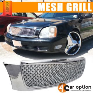 00 01 02 03 04 05 Cadillac DeVille Chrome Mesh Grill Grille