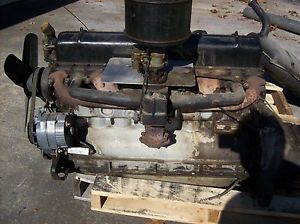 Original Motor Transmission and Fuel Tank Out of 1936 Buick Model 40 Special