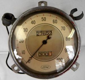 Ford Speedometer Hot Rod Parts Vintage Stewart Warner 1930 40 Dashboard Gauge