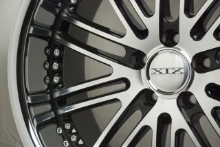 20 XIX x23 Chevrolet Corvette C4 C5 Staggered Machine Black Wheels Toyo Tires