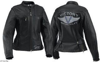 New Polaris Victory Ladies Contour Jacket Coat Size XL Black 286718509