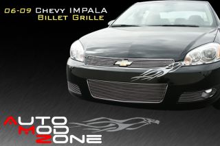 06 11 Chevy Impala SS Lt Billet Grille Grill Insert 5pc Combo Show Logo
