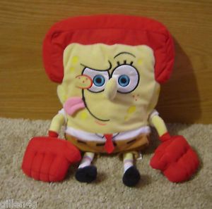 Spongebob Squarepants 13" Plush Boxing Bob Cute LN