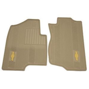 2007 2012 Chevy Avalanche All Weather Floor Mats Cashmere 19166590 19166602