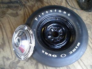 69 Chevelle Firestone Original Spare Tire Wide O Oval